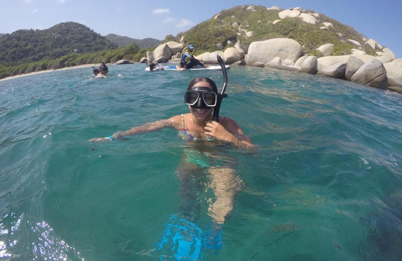 エル・ザイノ Colibri Parque Tayrona Dentro Del Parque Nacional Tayrona Bed & Breakfast エクステリア 写真